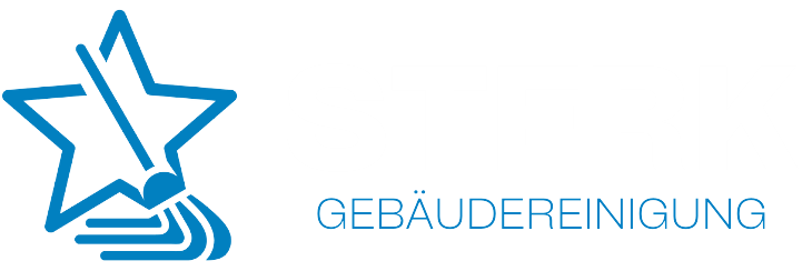 Logo Sterk Gebäudereinigung weiß