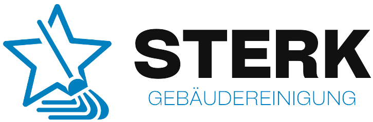 Logo Sterk Gebäudereinigung schwarz